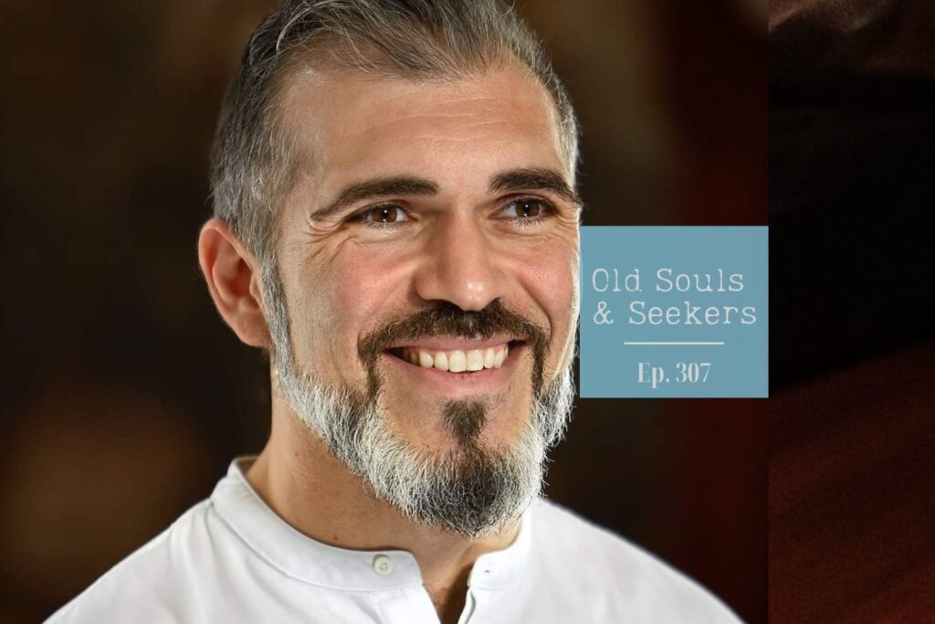 Asil Toksal, expert on collective trauma healing. Featured on episode 307 of the Old Souls & Seekers podcast with Guy & Ilan Ferdman.